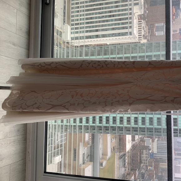 BCBG Two Piece Embroidered Sequin Gown - Picture 2 of 8